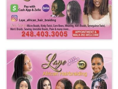 Laye African hair braiding LLC
