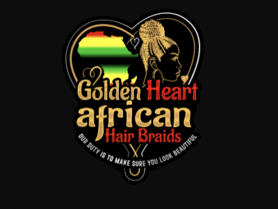 Golden Heart African Hair Braids